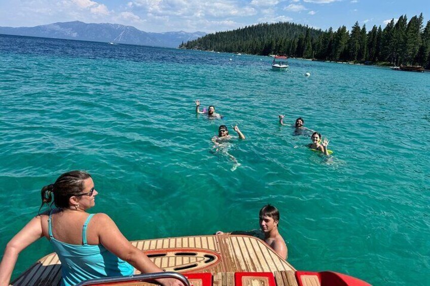 Private Boat Charter on Lake Tahoe with Captain Full Day