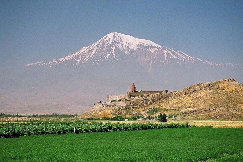 Khor Virap Monastery and Mount Ararat