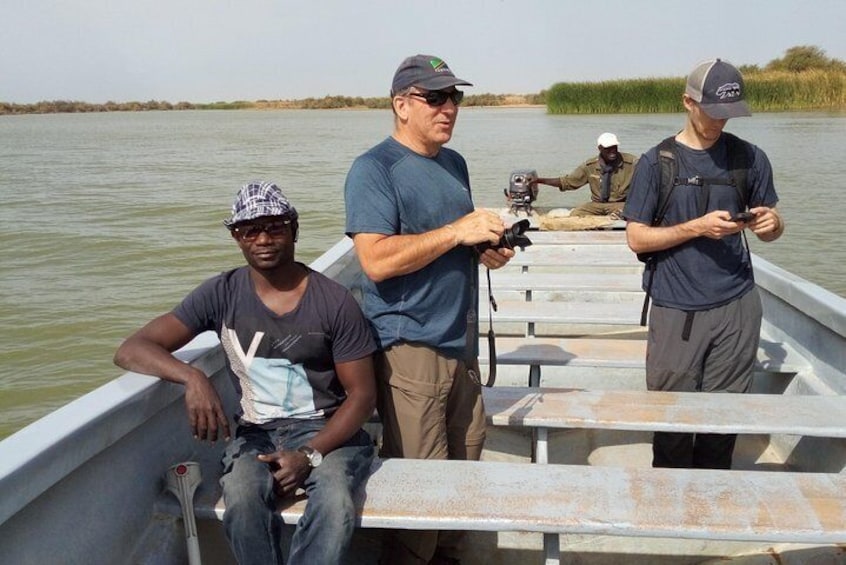 Boat ride in djoudj