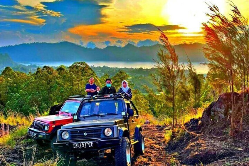 Mount Batur Sunrise Jeep Tour & Natural Hot Spring