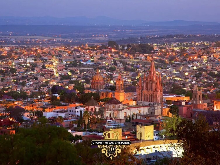 From Mexico city Historic and Colonial San Miguel de Allende