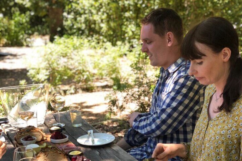 Guests enjoying lunch. This could be you!