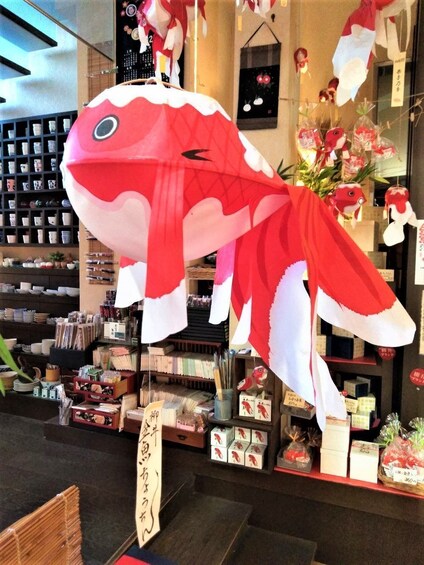 Show item 1 of 9. Paper goldfish lantern making experience