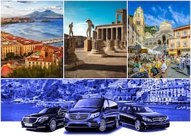 Transfer from Naples to Amalfi (or reverse) via Pompeii 2hr