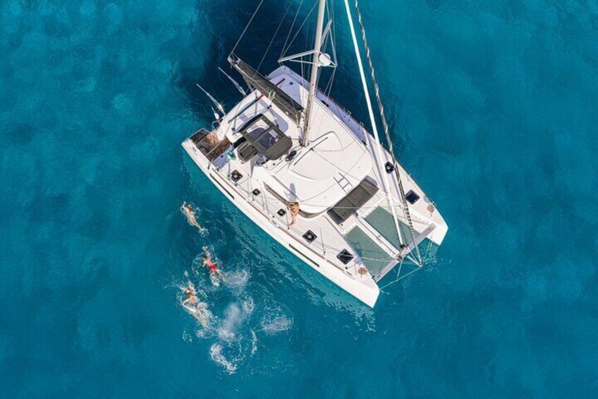 Catamaran Day & Sunset Cruises with meals Drinks and transportation