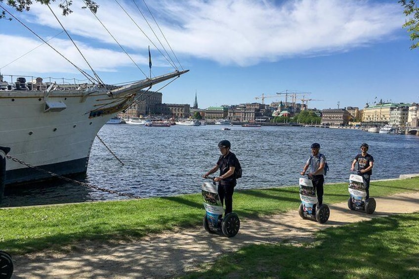 Segway sightseeing in Stockholm City