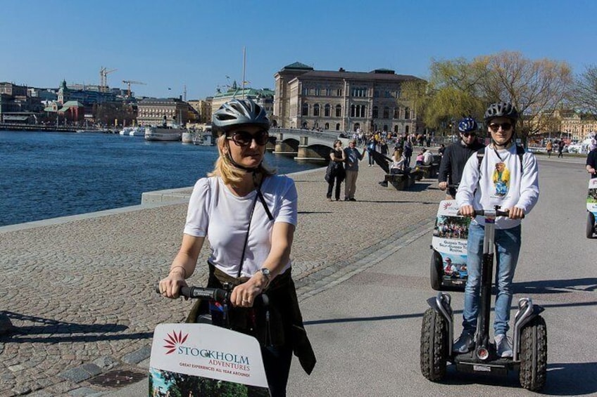 Segway sightseeing in Stockholm City