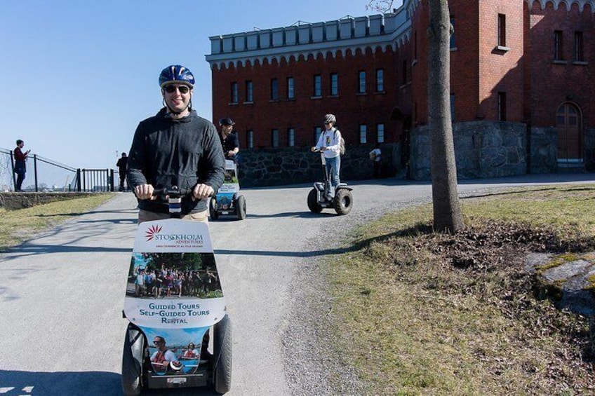 Segway exploration of Kastellholmen