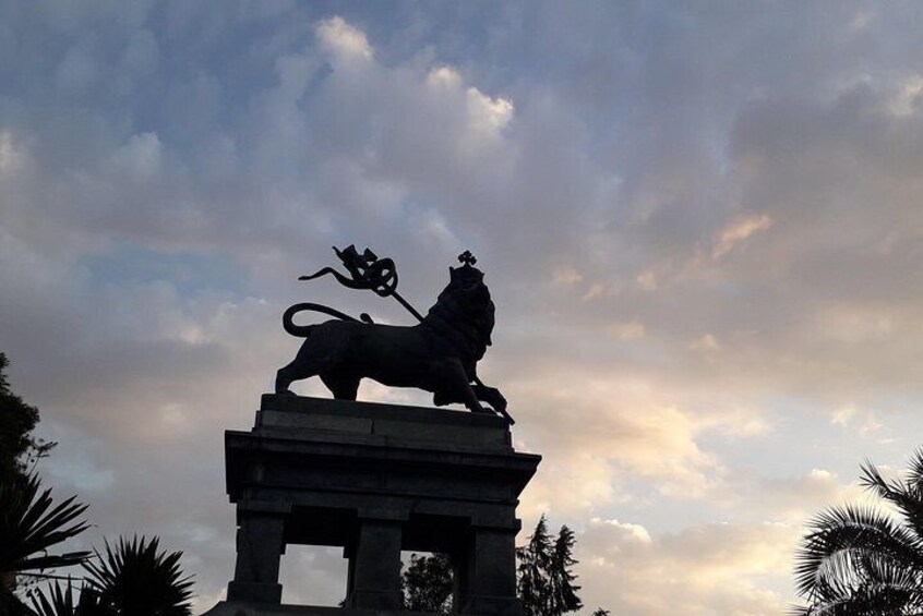 The Lion of Judah Monument