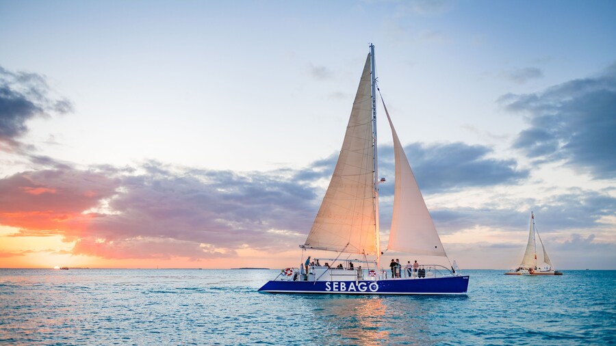 Key West Premium Sunset Sail with Champagne, Wine & Tapas