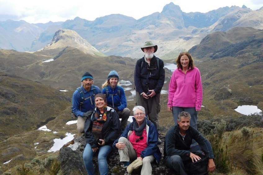 View Point at Cajas NP