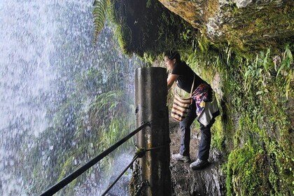 Hike La Chorrera and El Chiflón mighty waterfalls from Bogota