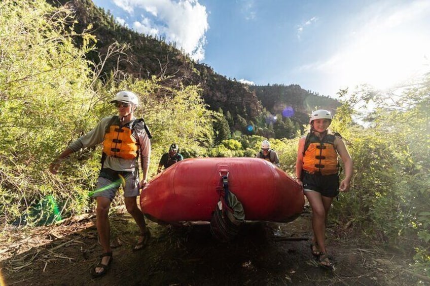 Glenwood Canyon Half-Day Raft Trip in Colorado