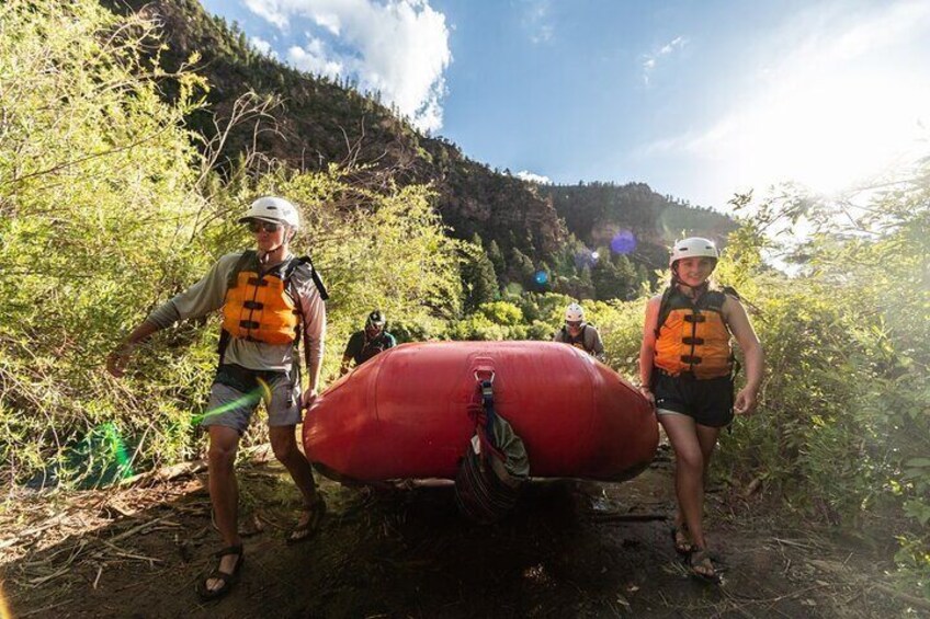 Glenwood Canyon Half-Day Raft Trip in Colorado