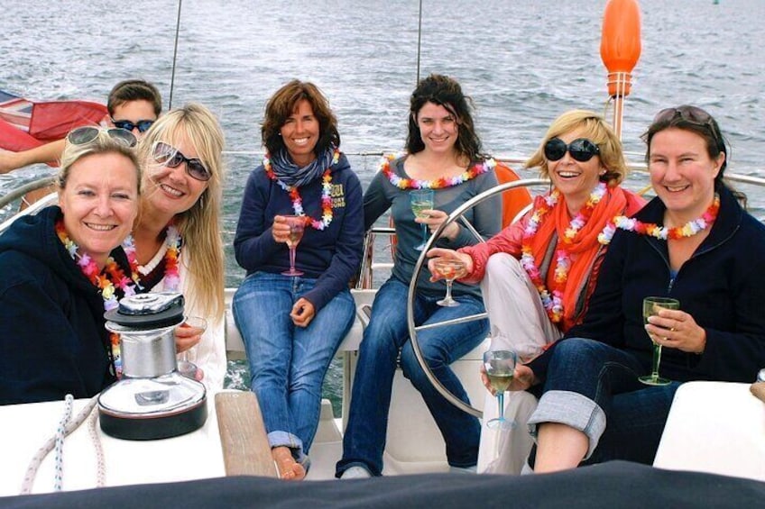 Luxury Sailing Experience Day with Champagne and Lunch or Dinner