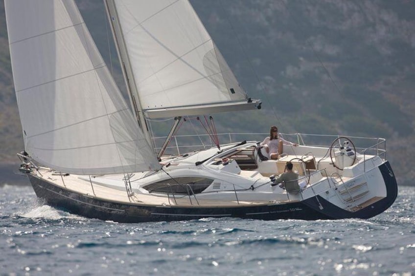 Enjoy a luxury sailing day