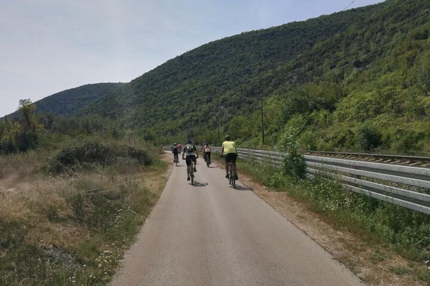 Biking in Bosnia & Herzegovina ,Ćiro trail , MOSTAR-ČAPLJINA