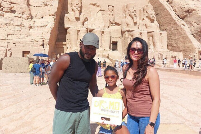 Abu Simbel Temples Private Day Tour by Luxury Air Conditioner Car from Aswan