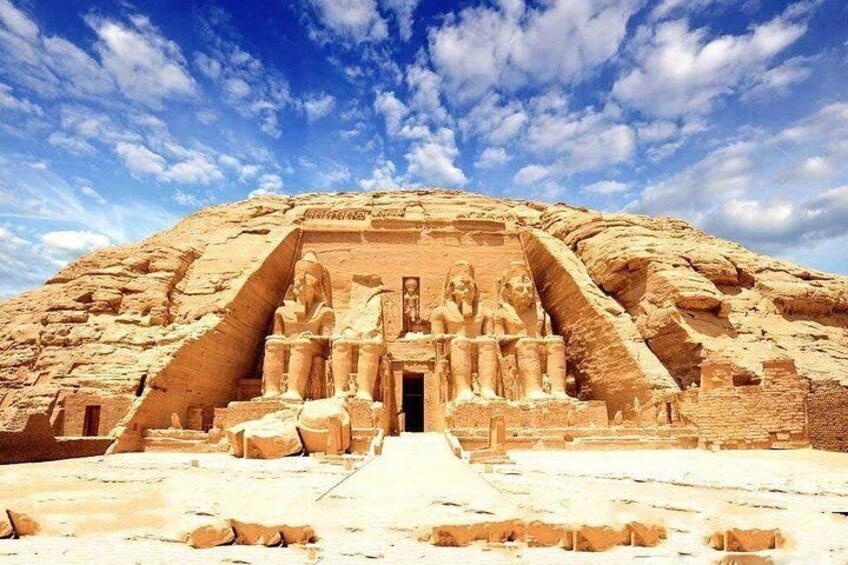 Abu Simbel Temples Private Day Tour by Luxury Air Conditioner Car from Aswan