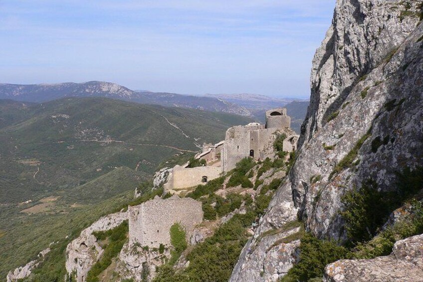 Peyrepertuse Castle, Cathar country, 