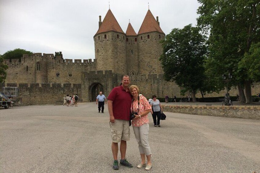 Private day tour : Cité de Carcassonne & the Lastours Castles.From Toulouse 