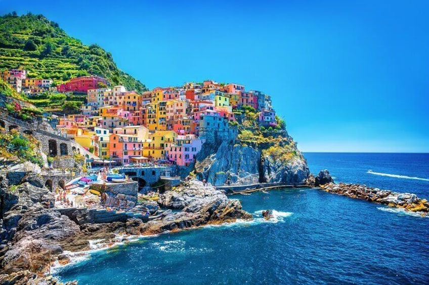 The Best of Cinque Terre Train and Walking Tour