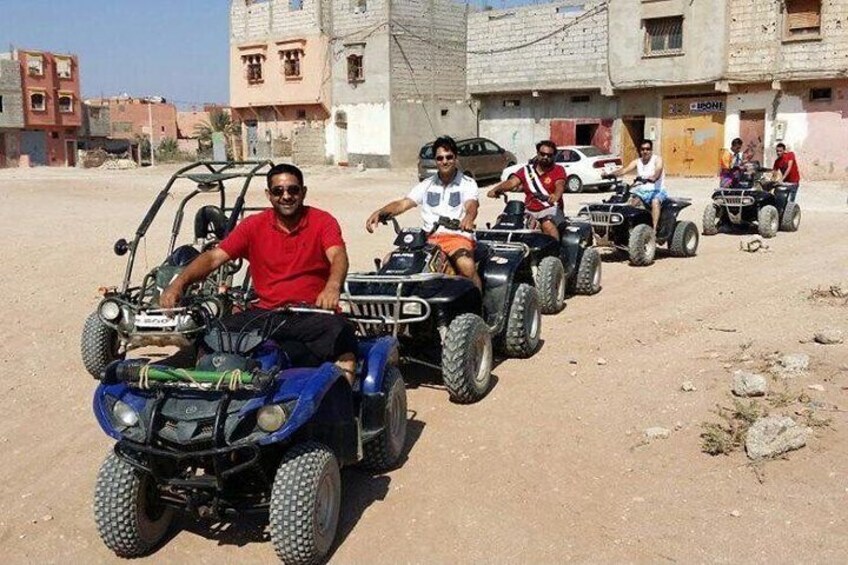 Agadir Quad Biking tour in mini Sahara desert