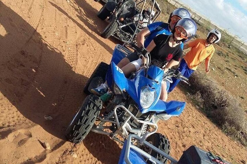 Agadir Quad Biking tour in mini Sahara desert