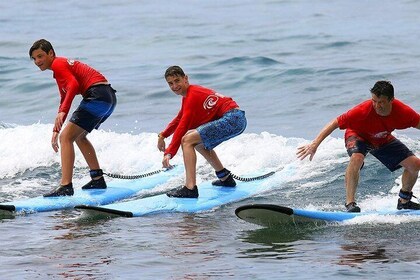 Group Surf Lesson in Kona Hawaii