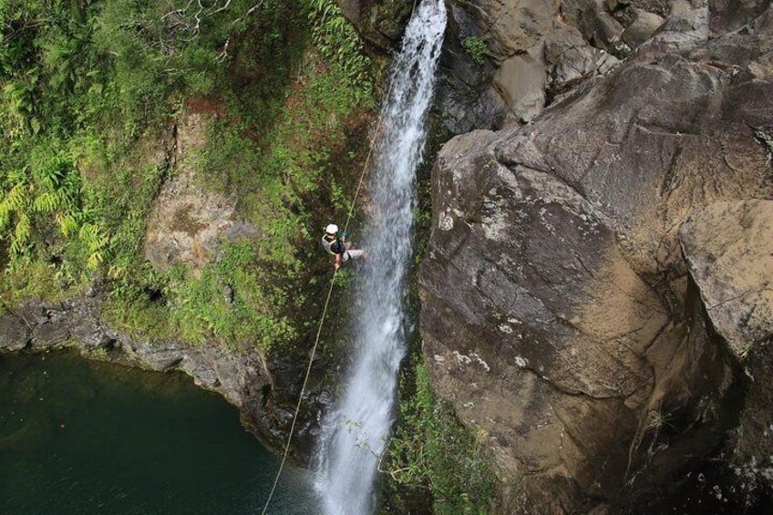 Rappel Maui Waterfalls and Rainforest Cliffs