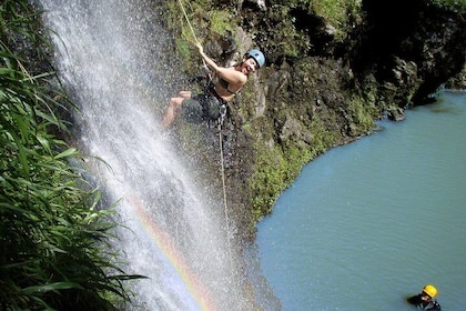 Cascadas Rappel Maui y acantilados de la selva