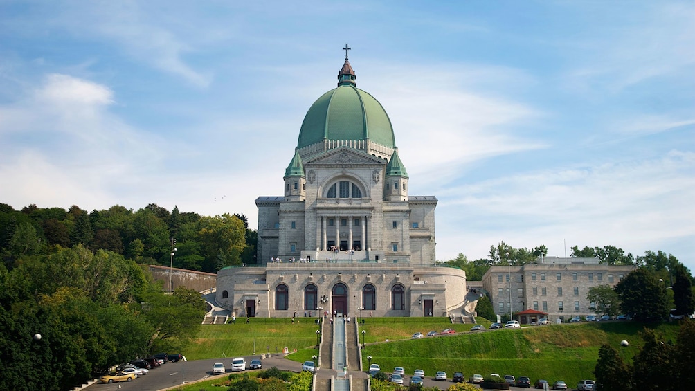 Exterior of  St. Joseph's Oratory of Mount Royal in Canada