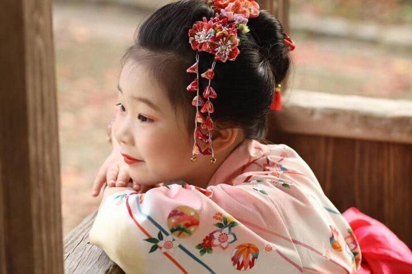 Kyoto traditional kimono experience