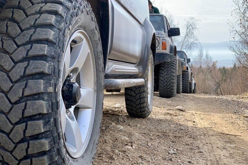 Full Day 4x4 Tour in the Eastern Carpathians