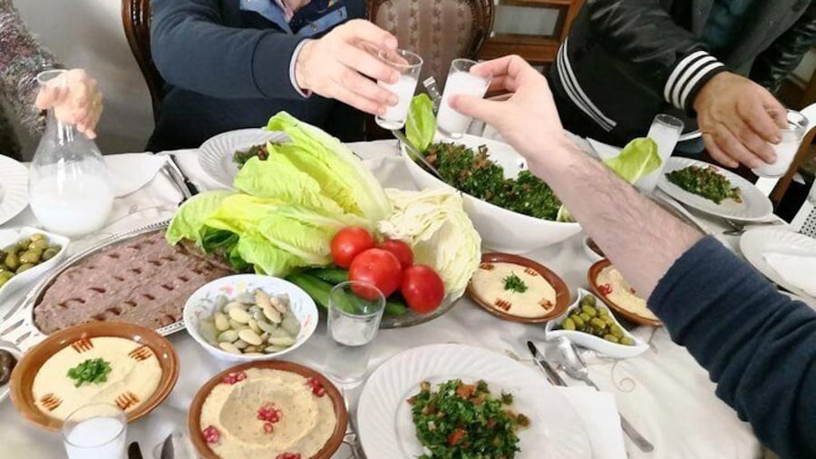 Join a Lebanese family for a meal