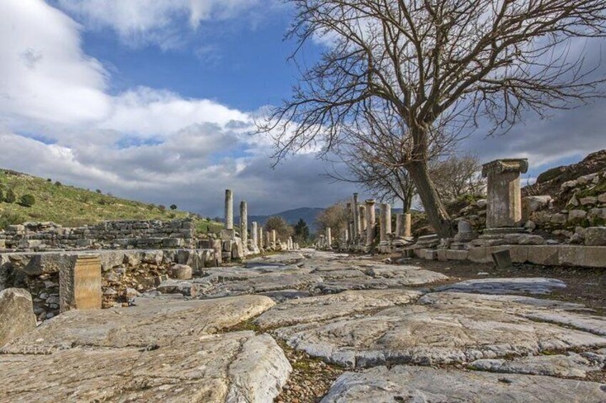 View from Ephesus Ancient City