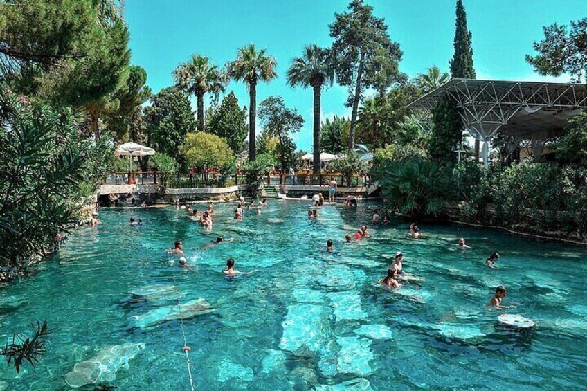 Cleopatra pool in Pamukkale