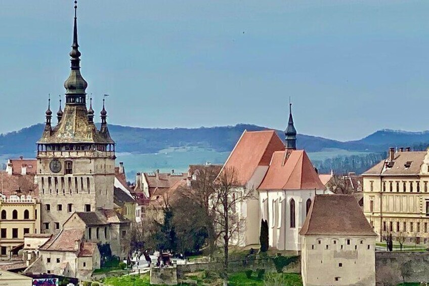 Sighisoara general view