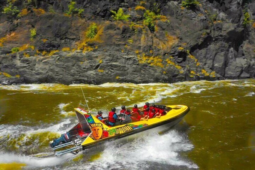 Shearwater Adventure Jet Boat Experience in Victoria Falls