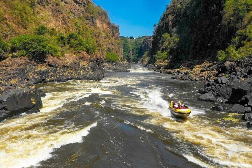 Shearwater Adventure Jet Boat Experience in Victoria Falls
