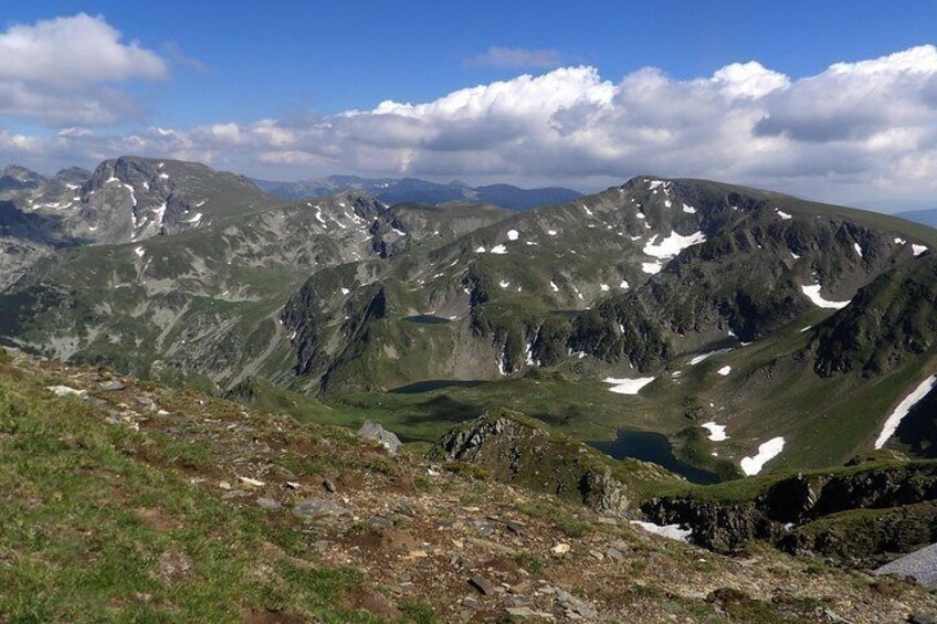 Urdini lakes, Dodov peak and Maliovitsa. 