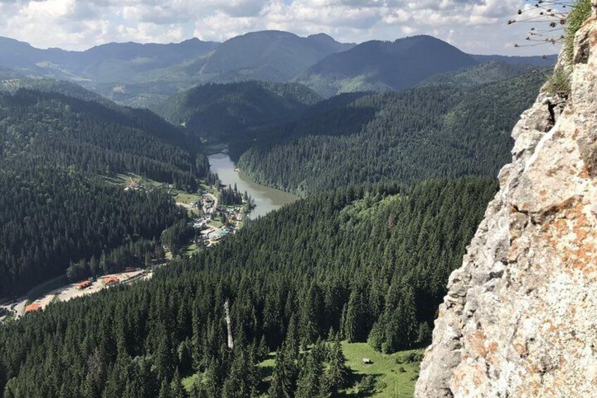 Via Ferrata Tour near Red Lake (Lacu Rosu)
