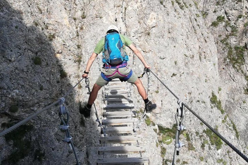 Via Ferrata Tour near Red Lake (Lacu Rosu)