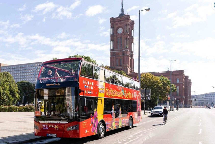 Discover Berlin Hop-on Hop-off Red Bus Tour & Optional Boat Tour 