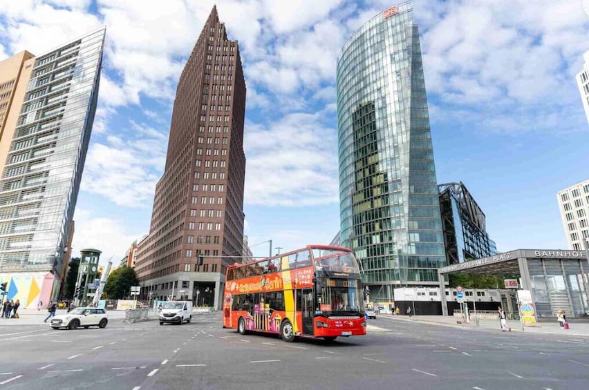 Discover Berlin Hop-on Hop-off Red Bus Tour & Optional Boat Tour 