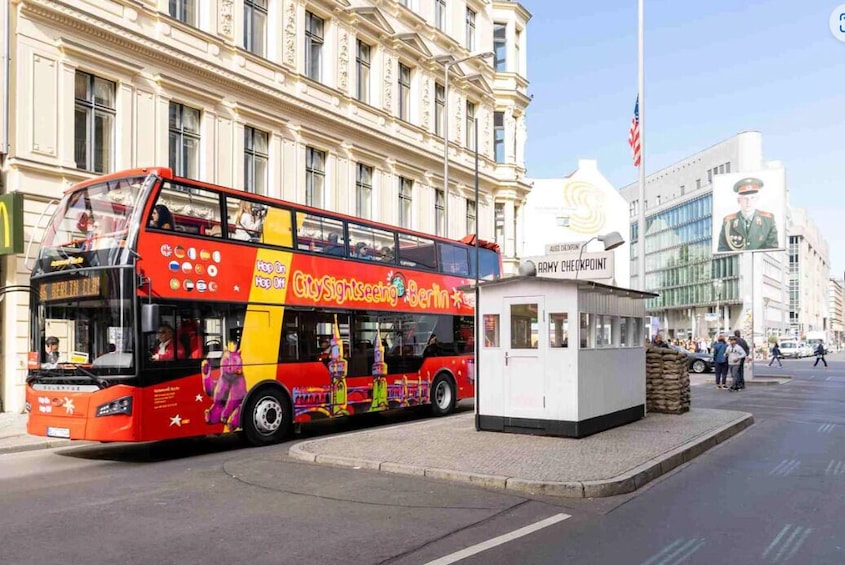 Discover Berlin Hop-on Hop-off Red Bus Tour & Optional Boat Tour