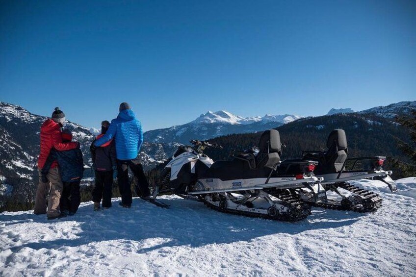 Family Snowmobile Tours with The Adventure Group