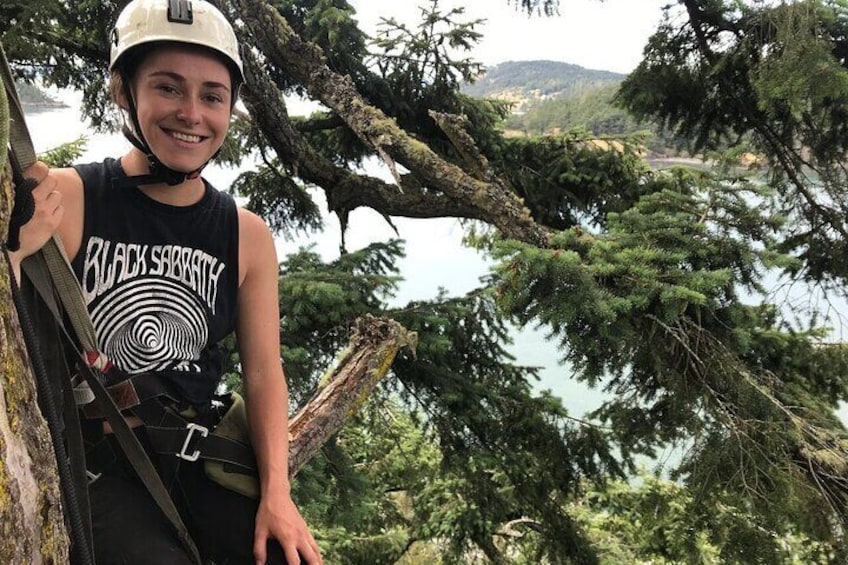 Canopy Tree Climbing at Deception Pass State Park