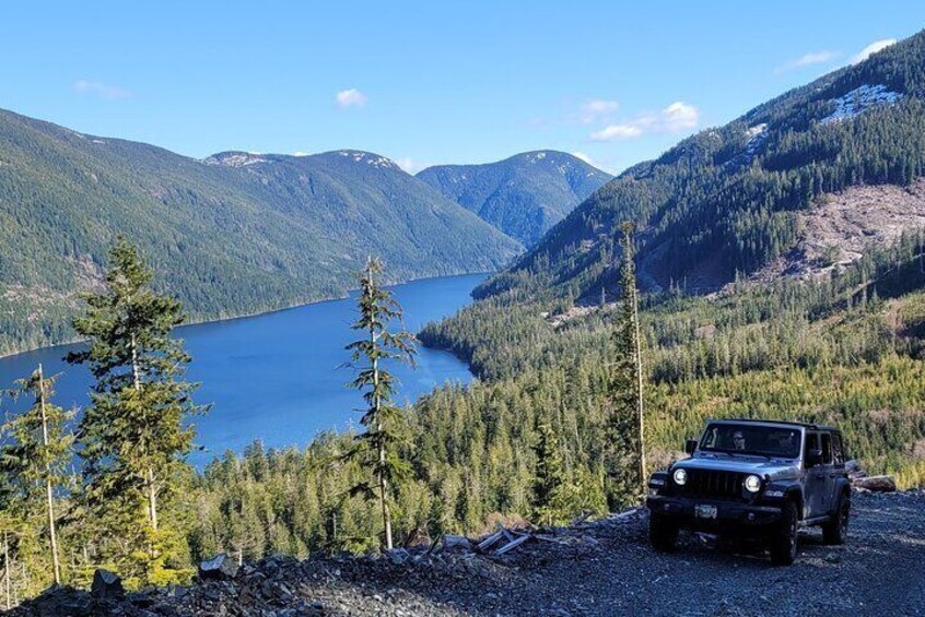 Nahmint Lake viewpoint