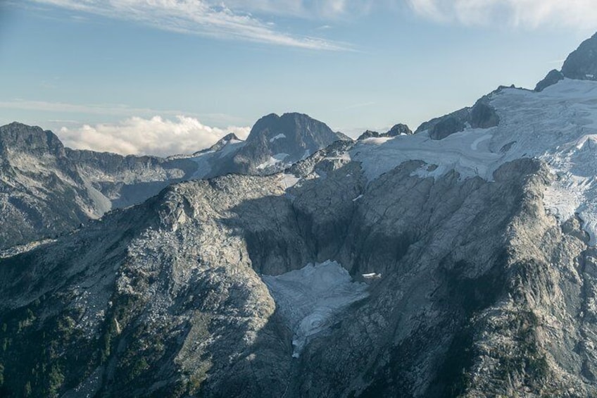 Glaciers on the Tantalus range